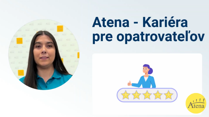 Prečo sa oplatí pracovať s Atenou?